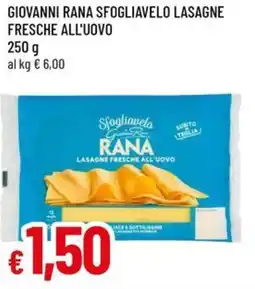 A&O Giovanni rana sfogliavelo lasagne fresche all'uovo offerta