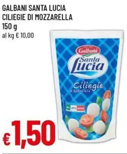 A&O Galbani santa lucia ciliegie di mozzarella offerta