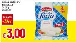 A&O Galbani santa lucia mozzarella offerta