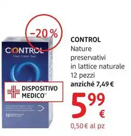 dm drogerie markt CONTROL Nature preservativi in lattice naturale offerta
