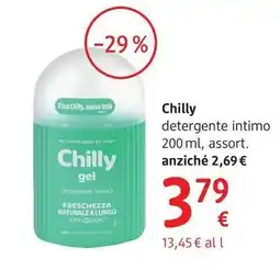 dm drogerie markt Chilly detergente intimo offerta
