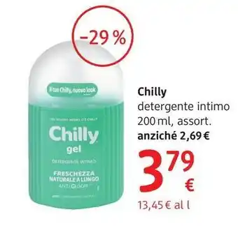dm drogerie markt Chilly detergente intimo offerta