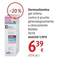dm drogerie markt Dermovitamina gel intimo contro il prurito ginecologicamente e clinicamente testato offerta