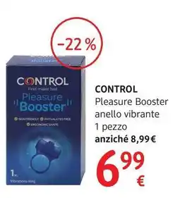 dm drogerie markt CONTROL Pleasure Booster anello vibrante offerta