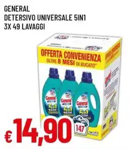 A&O General detersivo universale 5in1 offerta