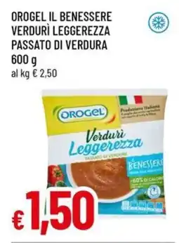 A&O Orogel il benessere verdurì leggerezza passato di verdura offerta