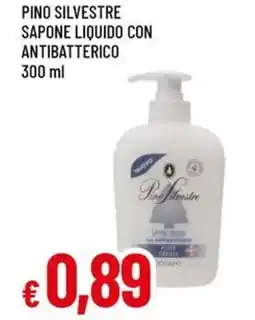 A&O Pino silvestre sapone liquido con antibatterico offerta