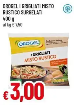 A&O Orogel i grigliati misto rustico surgelati offerta