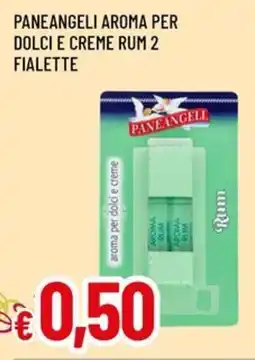 A&O Paneangeli aroma per dolci e creme rum 2 fialette offerta