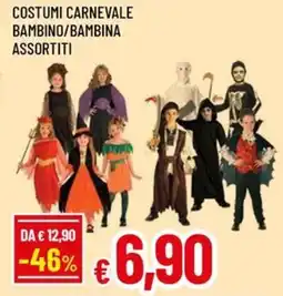A&O Costumi carnevale bambino/bambina offerta