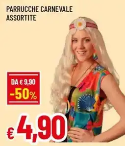 A&O Parrucche carnevale offerta