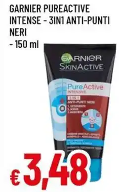 A&O Garnier pureactive intense-3in1 anti-punti neri offerta