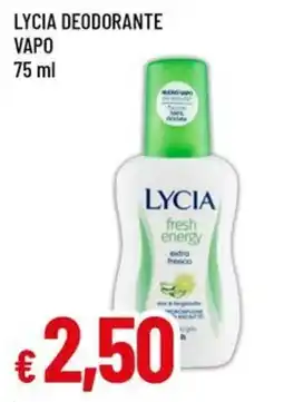 A&O Lycia deodorante vapo offerta