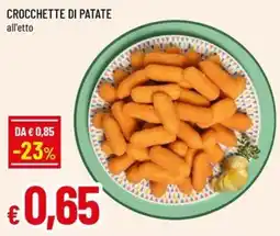 A&O Crocchette di patate offerta