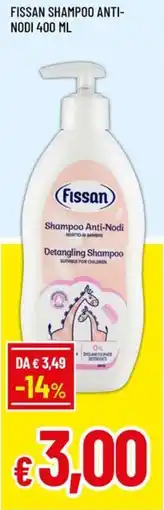 A&O Fissan shampoo anti- nodi offerta