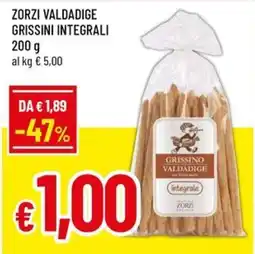 A&O Zorzi valdadige grissini integrali offerta