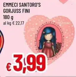 A&O Emmeci santoro's gorjuss fini offerta