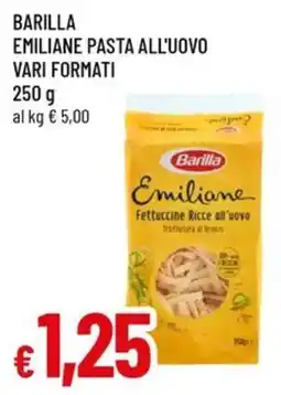 A&O Barilla emiliane pasta all'uovo offerta