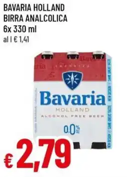 A&O Bavaria holland birra analcolica offerta