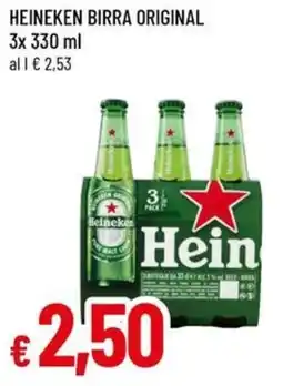 A&O Heineken birra original offerta