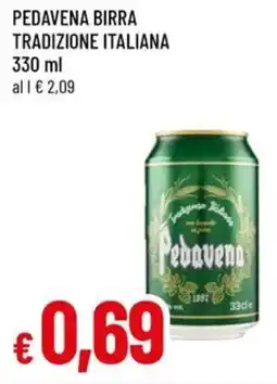 A&O Pedavena birra tradizione italiana offerta