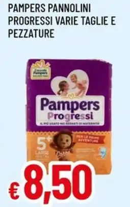 A&O Pampers pannolini progressi varie taglie e pezzature offerta