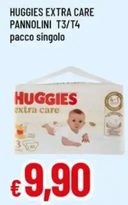 A&O Huggies extra care pannolini T3/T4 pacco singolo offerta