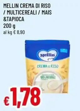 A&O Mellin crema di riso /multicereali / mais &tapioca offerta
