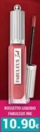 Tigotà BOURJOIS Rossetto liquido fabuleux ink offerta