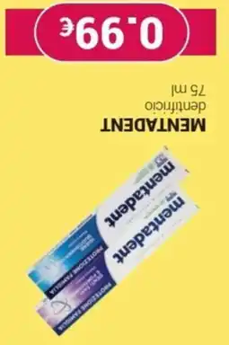 Tigotà MENTADENT dentifricio offerta