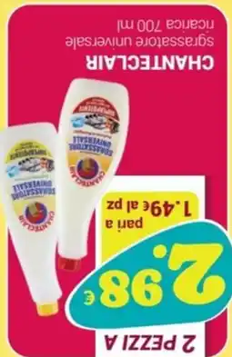 Tigotà CHANTECLAIR sgrassatore universale ricarica offerta