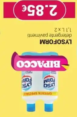 Tigotà LYSOFORM detergente pavimenti offerta