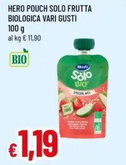Famila Hero pouch solo frutta biologica offerta