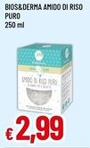 Famila Bios&derma amido di riso puro offerta