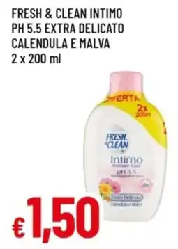 Famila Fresh & clean intimo ph 5.5 extra delicato calendula e malva offerta