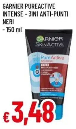 Famila Garnier pureactive intense - 3in1 anti-punti neri offerta