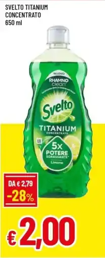 Famila Svelto titanium concentrato offerta