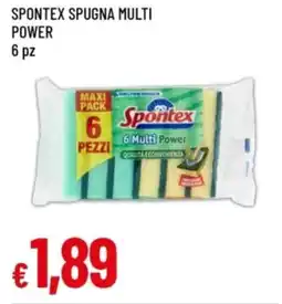 Famila Spontex spugna multi power 6 pz offerta