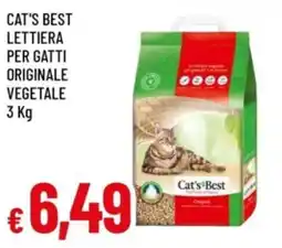 Famila Cat's best lettiera per gatti originale vegetale offerta