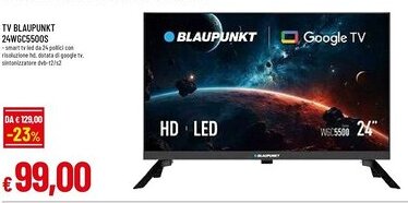 Famila TV BLAUPUNKT 24WGC5500S offerta