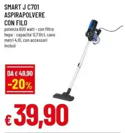 Famila Smart J C701 aspirapolvere con filo offerta