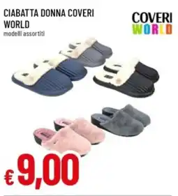 Famila Ciabatta donna COVERI WORLD offerta