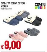 Famila Ciabatta donna COVERI WORLD offerta
