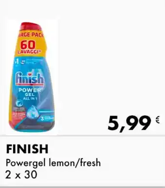 Iper Tosano FINISH Powergel lemon/fresh offerta
