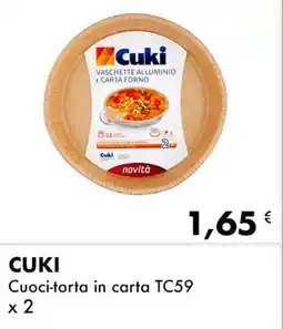 Iper Tosano CUKI Cuoci-torta in carta TC59 offerta