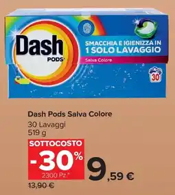 Carrefour Market Dash Pods Salva Colore offerta
