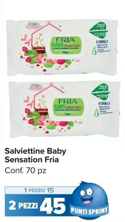 Carrefour Market Salviettine Baby Sensation Fria offerta