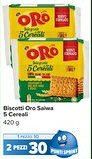 Carrefour Market Biscotti Oro Saiwa 5 Cereali offerta