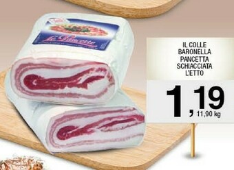 Il colle baronella pancetta schiacciata