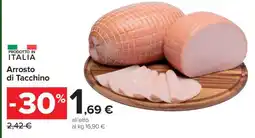 Carrefour Arrosto di tacchino offerta